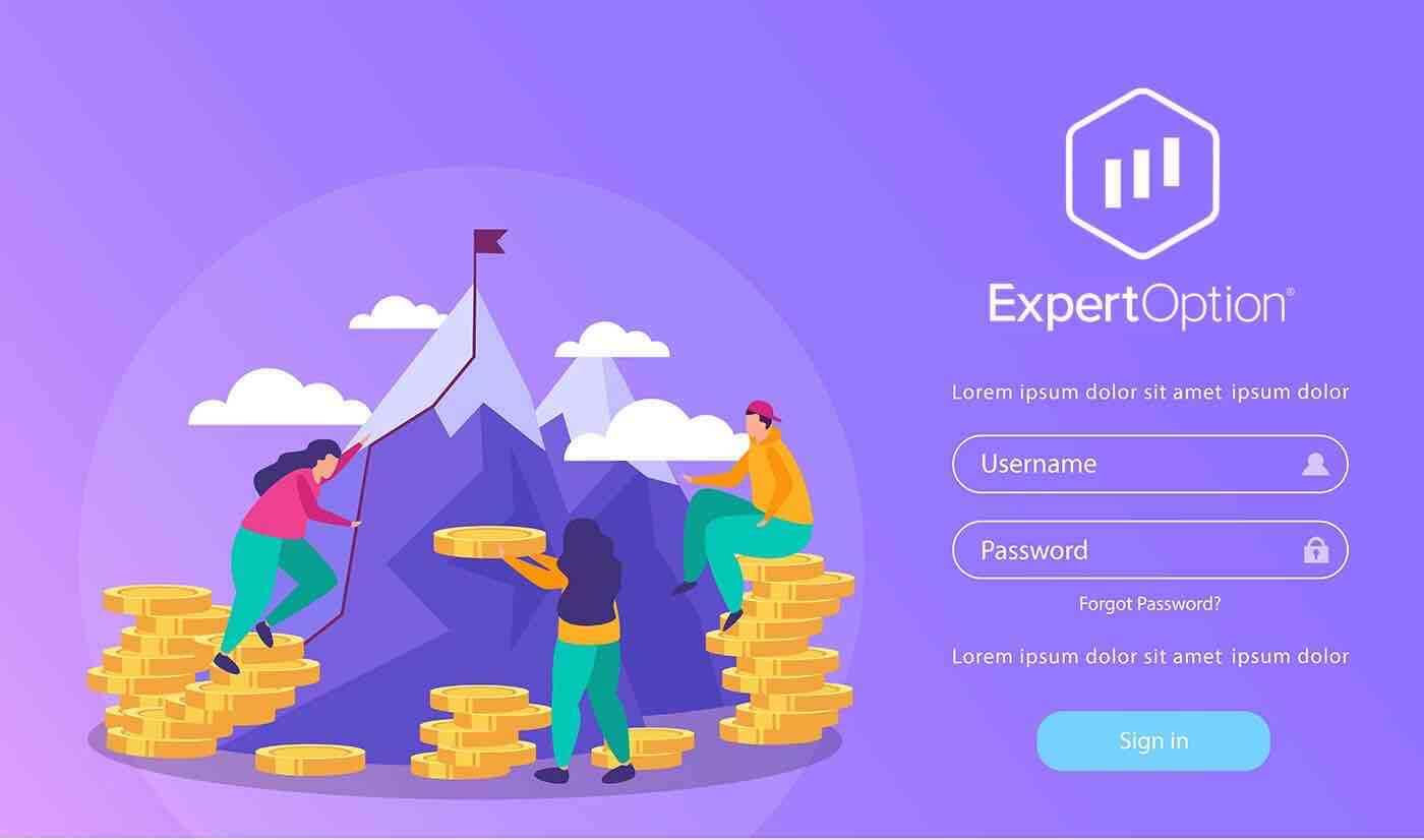  ExpertOption قم بالتسجيل