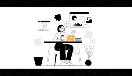 Como abrir uma conta de negociação e registrar-se na ExpertOption