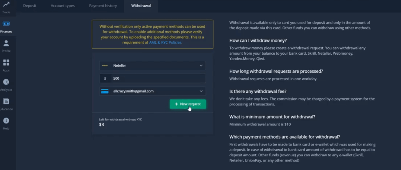 ExpertOption Welcome Promotion - 100% Deposit Bonus Up to $500 ExpertOption Welcome Promotion - 100% Deposit Bonus Up to $500