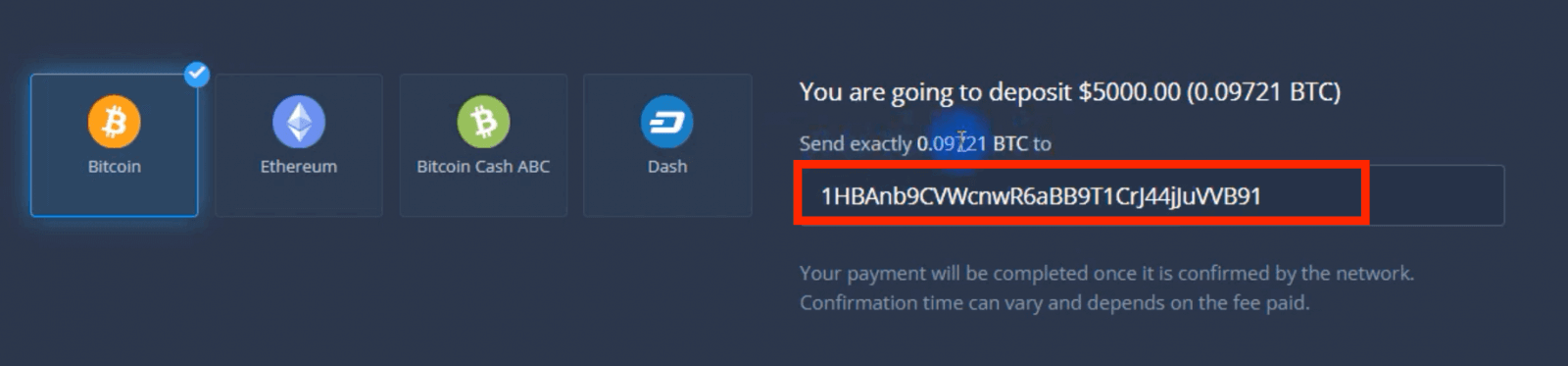 Deposite dinero en ExpertOption mediante tarjetas bancarias (Visa / Mastercard / JCB), pagos electrónicos (Skrill, Neteller) y criptomonedas en Filipinas