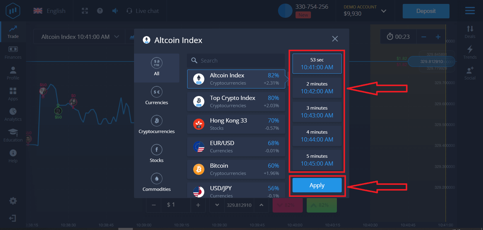 Cara Masuk dan memulai perdagangan Opsi Biner di ExpertOption Cara Masuk dan memulai perdagangan Opsi Biner di ExpertOption