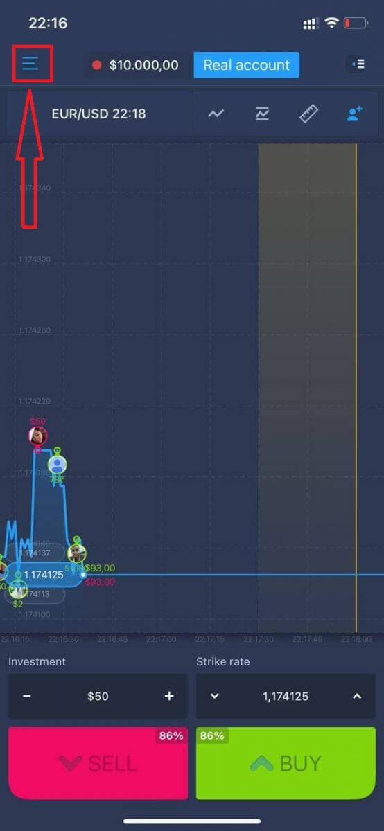 Cómo iniciar sesión y retirar dinero de ExpertOption