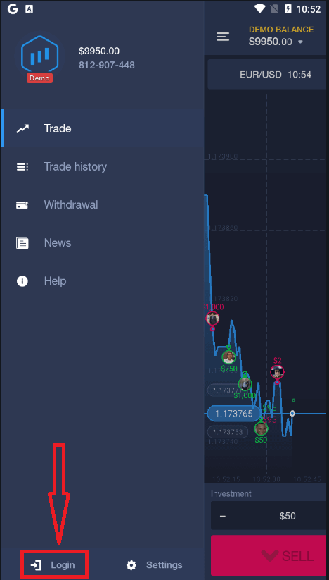 Как войти в ExpertOption