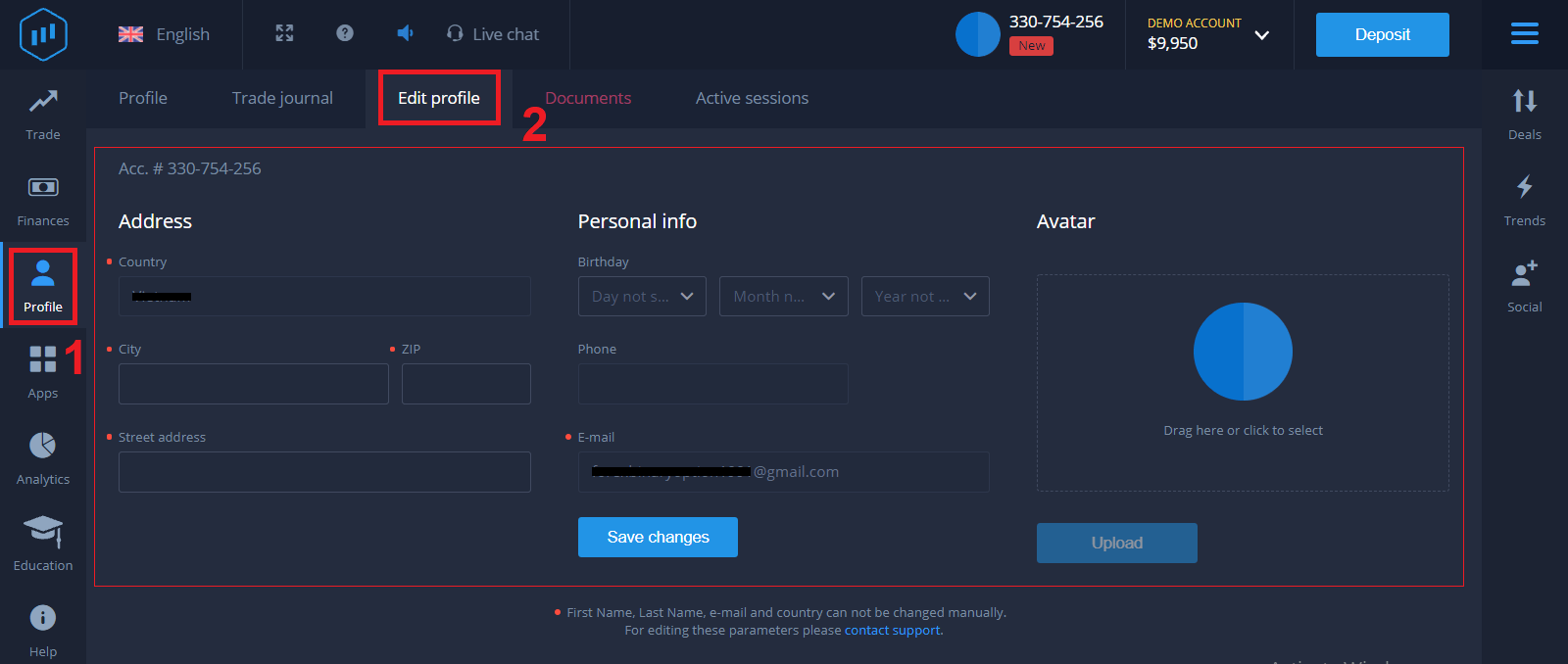 How to Register and Verify Account in ExpertOption