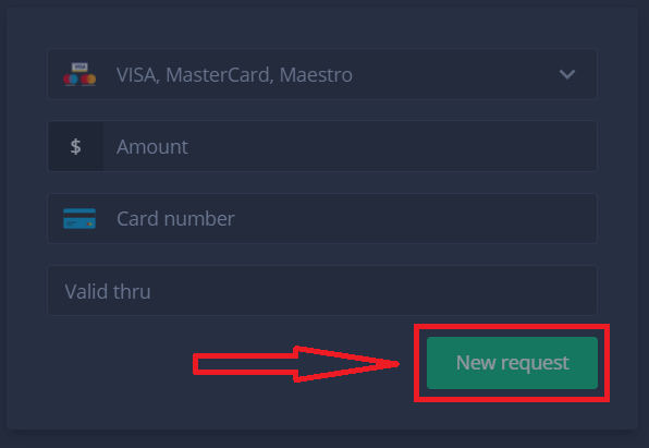 Como sacar dinheiro da ExpertOption